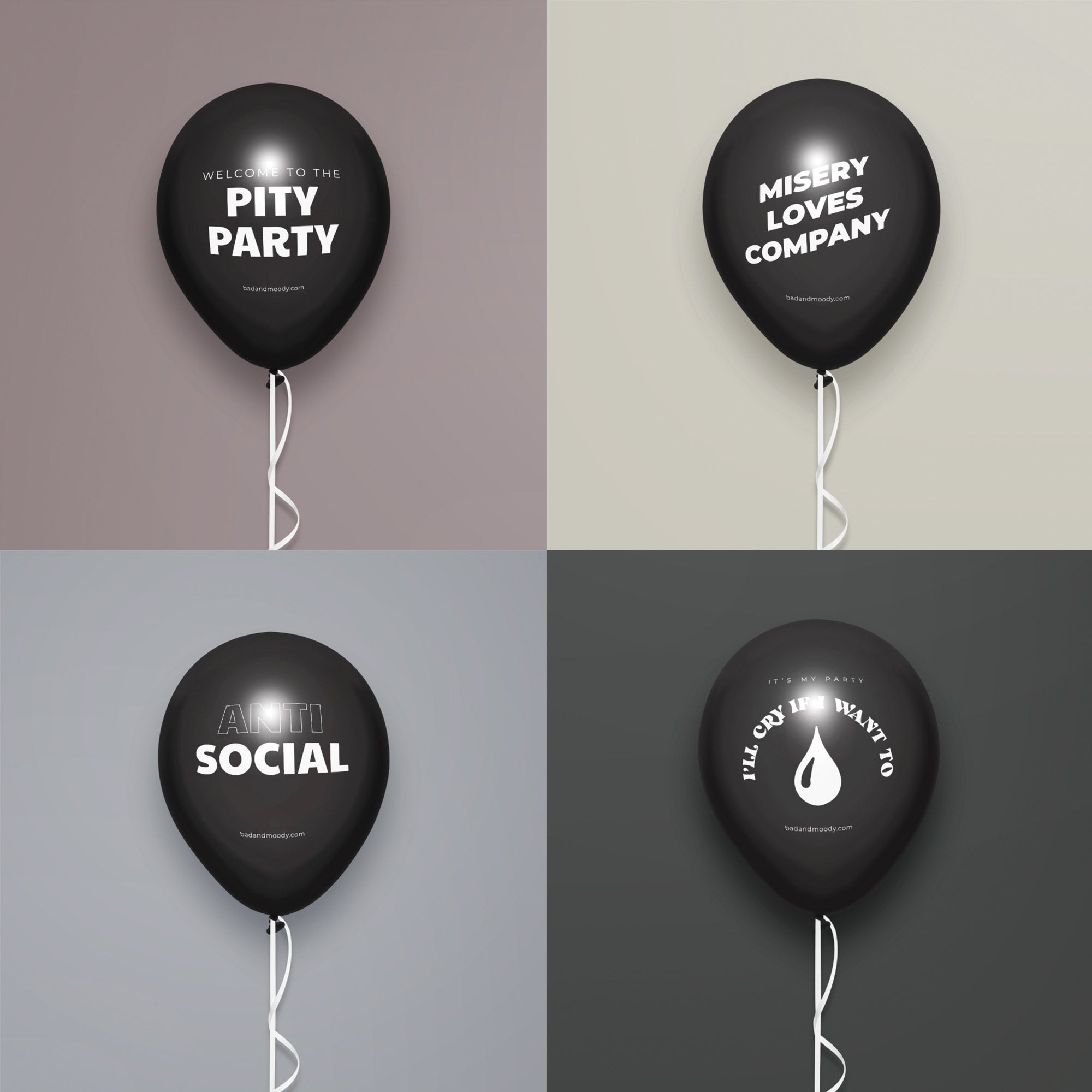 Pity Party Balloons Biodegradable Party Balloons