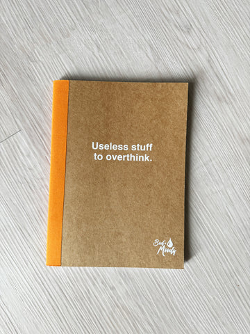 Notebook- Useless Stuff to Overthink