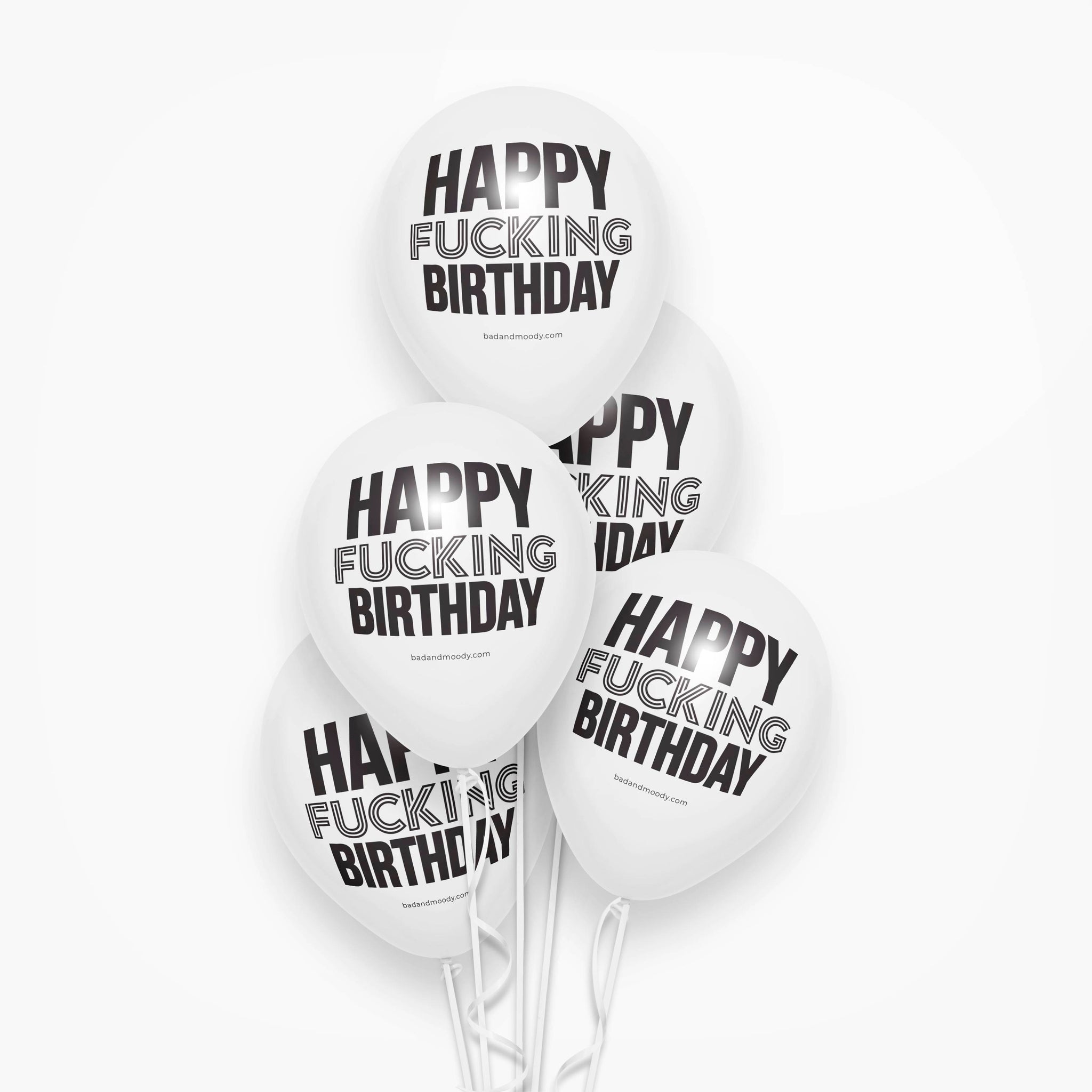 Happy Fucking Birthday Balloons Biodegradable Party Balloons