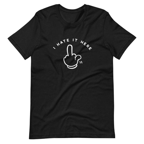 I Hate It Here Florida Finger Unisex T-shirt